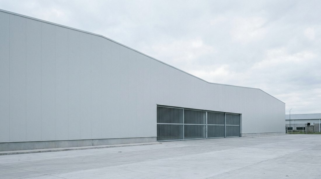 Nave de gran superficie con Inbuild System