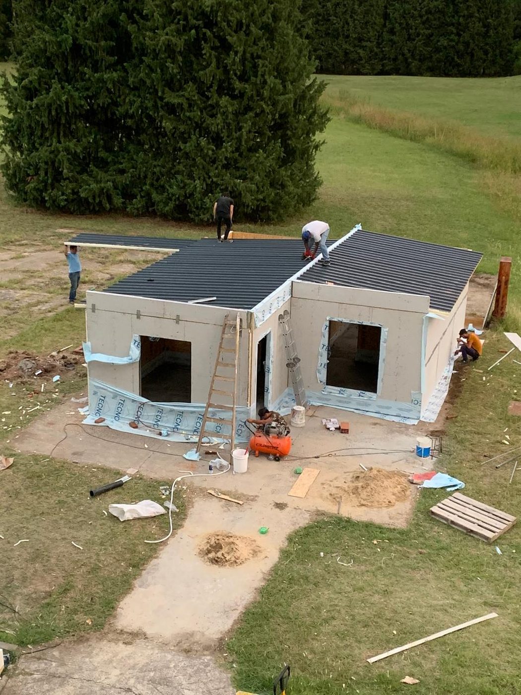 Montaje en obra en Zárate con Inbuild System